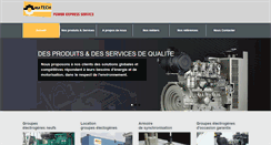 Desktop Screenshot of matech-cameroun.com